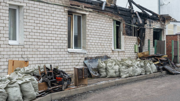 Professional Emergency Fire Cleanup technician working in Seattle, WA